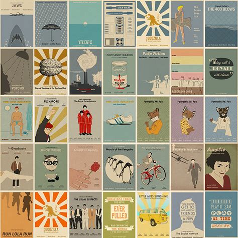 If It's Hip, It's Here (Archives): Minimalist, Modern Re-Imagined Movie Posters By JoE Chiang of ...