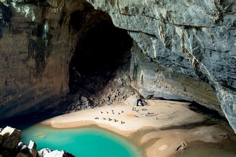 There's A Beach Inside This 300 Million Year Old Cave