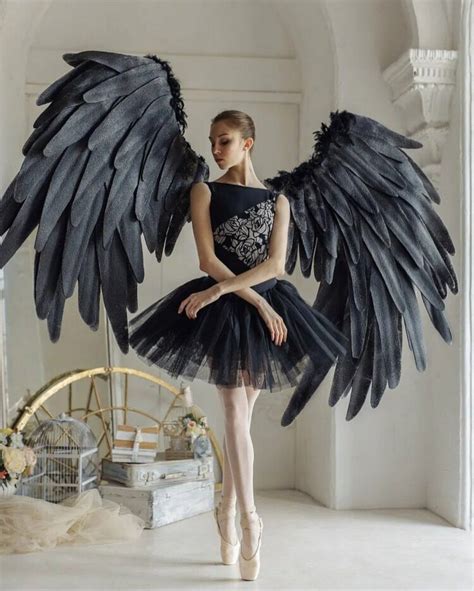 Black Swan Costume Wings