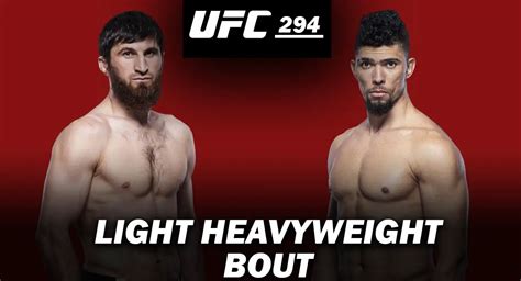 Magomed Ankalaev vs Johnny Walker UFC 294 Live Blog & Updates