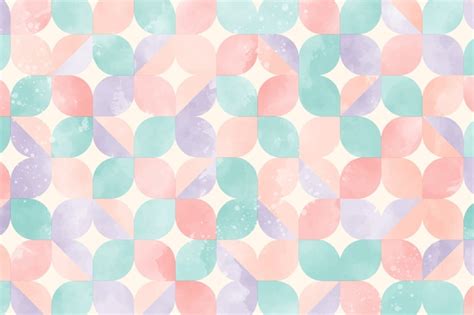 Free Vector | Watercolor geometric background