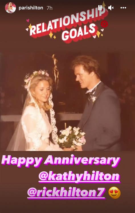 Paris Hilton Celebrates Parents 42nd Wedding Anniversary