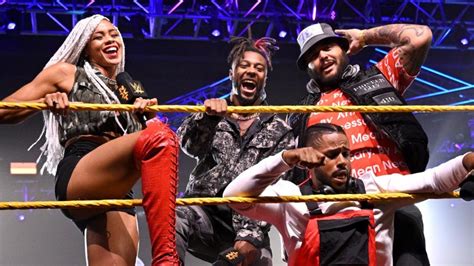 Isaiah "Swerve" Scott Debuts New Faction On NXT (Hit Row)