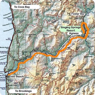 Rogue River Map