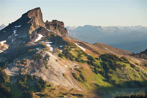 Black Tusk Mountain And Helm Lake Photograph by Christopher Kimmel - Fine Art America