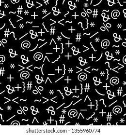 Math Symbols Seamless Pattern Stock Vector (Royalty Free) 1355960774 | Shutterstock