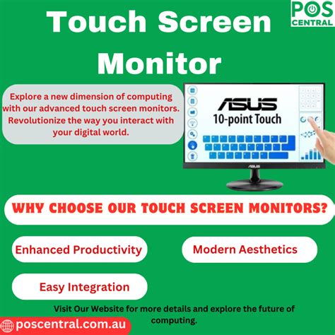 How to Choose the Right Touch Screen Monitor for Your Needs – Tefwins