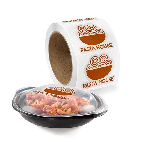 Adhesive food label in roll,Food Labels