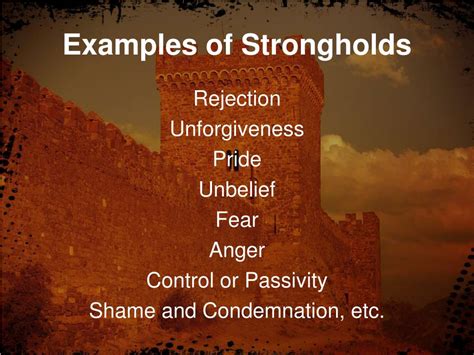 PPT - Strongholds: Our View of God PowerPoint Presentation, free download - ID:6986394