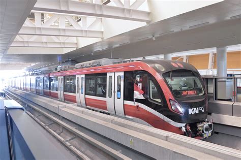 Greater Jakarta LRT is now opened to the public - The Rolling Stock are driverless and made ...