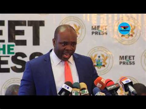 Sports Minister's full speech at Meet The Press - YouTube