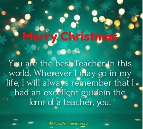 Christmas Quotes For Teachers - ShortQuotes.cc