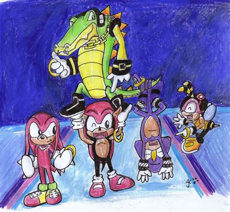 Knuckles Chaotix by RaeLogan on DeviantArt