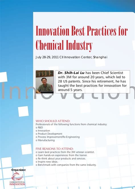 Chemical Innovation workshop