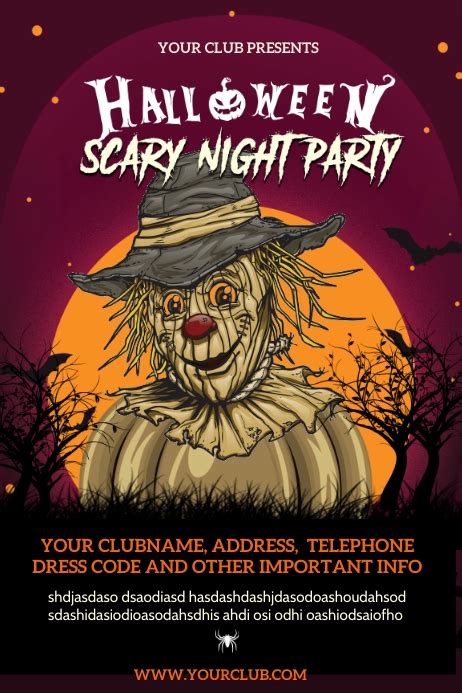 halloween party poster Template | PosterMyWall