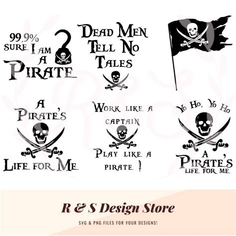 Pirates, Pirate Quotes, Pirates Life for Me, Pirate Flag, Pirate Bundle ...