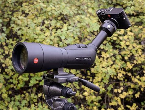 Digiscoping with the Leica M 240 and Leica spotting scope APO-Televid ...