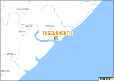 Tugela Mouth (South Africa) map - nona.net