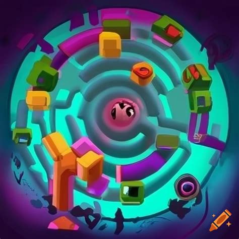 Cover art for a microbit maze game