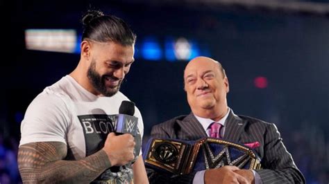 Paul Heyman Says Working With Roman Reigns Is "Spiritually Orgasmic ...