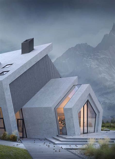 Concrete PENTAHOUSE by Wamhouse Studio | Architecture exterior, Modern ...