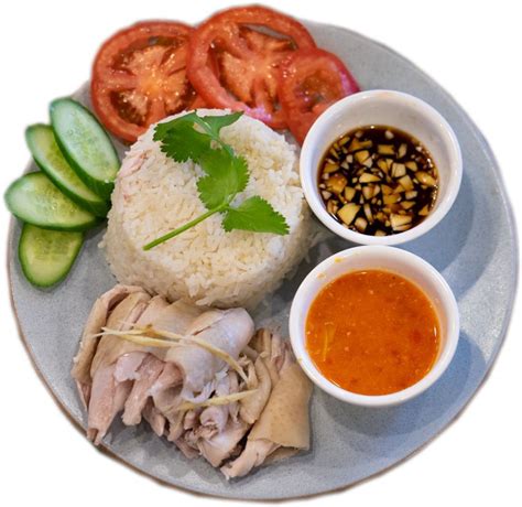 Nasi Ayam Hainan (Hainan Chicken rice) by Growers Cafe - PASAR MAKAN