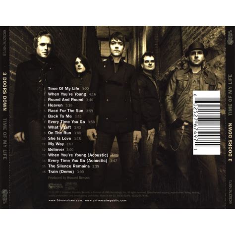 Time Of My Life (Deluxe Edition) - 3 Doors Down mp3 buy, full tracklist