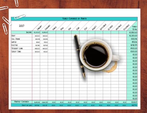 small business expense spreadsheet template — excelxo.com