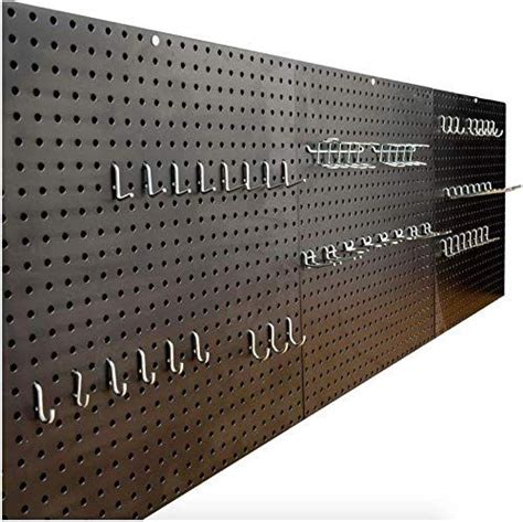 Seville Classics Garage Steel Peg Board 6ft, 1.83m and Peg Kit ...