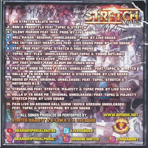 Best Of Stretch Vol. 2 by Stretch (CDr 2018 Grand Imperial Records) in ...