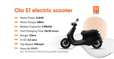 Ola S1 Electric scooter price in India announced: 5 scooters it will ...