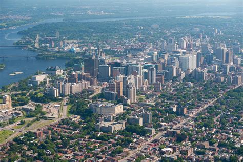 Aerial Photo | Ottawa City Skyline