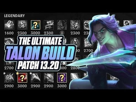 TALON BUILD FOR 13.20 EXPLAINED : r/Talonmains