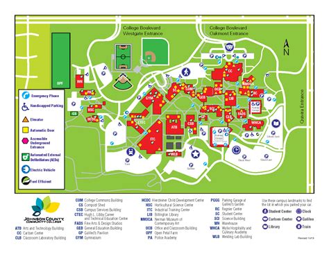 Johnson County Community College Map - Maping Resources