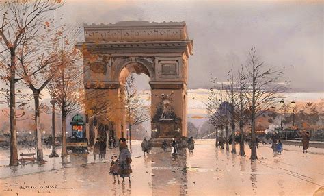 Arc de Triomphe Painting by Mountain Dreams - Fine Art America