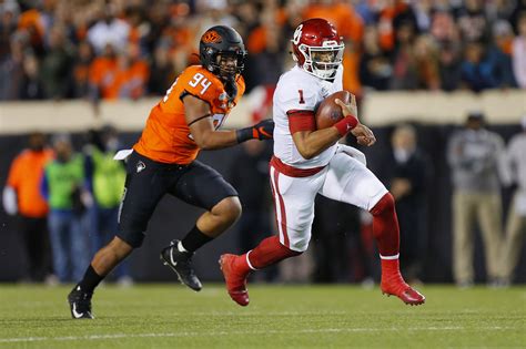 2019 Bedlam football: No. 21 Oklahoma State falls to No. 7 Oklahoma 34 ...