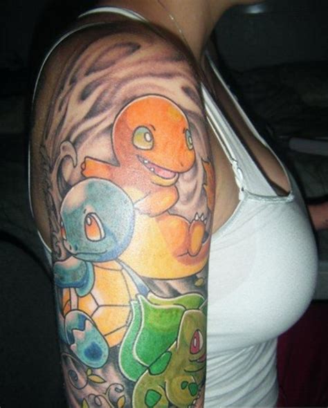 girls with pokemon tattoo girls with pokemon tattoo girls with | Girls with sleeve tattoos ...