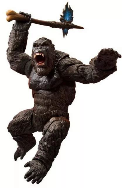 GODZILLA VS. KING Kong 2021 Kong action figure Bandai Tamashii S.H ...