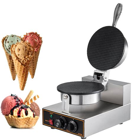 Waffle Cone Iron - [2021 Top 6 Review AND Waffle Cone Recipe]