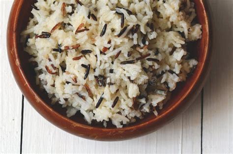 Boiled Mixed Rice stock photo. Image of bowl, asian, japanese - 66197288