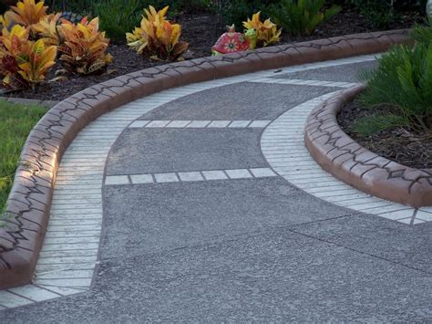 Decorative Landscape Curbing Ideas And Stamped — Randolph Indoor and Outdoor Design