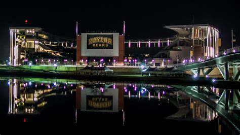 Stadium at Night : baylor