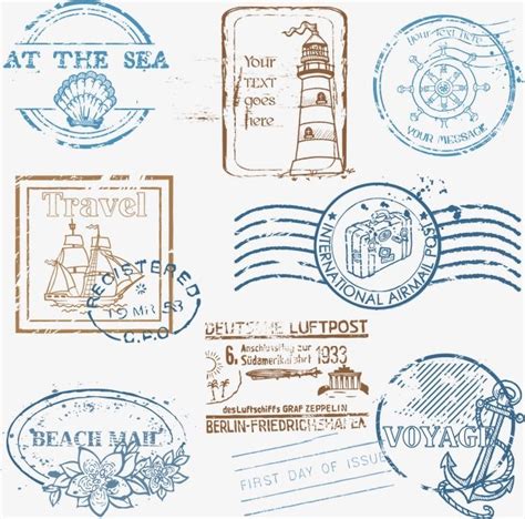 Vintage Stamps, Stamp Clipart, Retro, Stamp PNG Transparent Clipart Image and PSD File for Free ...