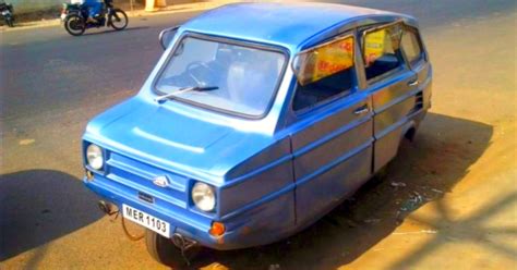 India's 3-wheeled micro car from 80s-Sipani Badal: It still runs [Video]