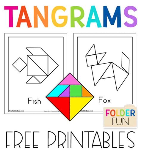 Tangrams Printable - File Folder Fun