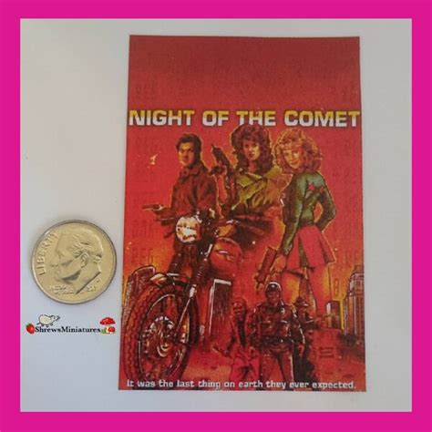 Night of the Comet Poster - Etsy