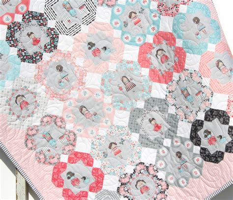 Personalized Baby Quilt Girl Newborn Bedding Handmade - Etsy