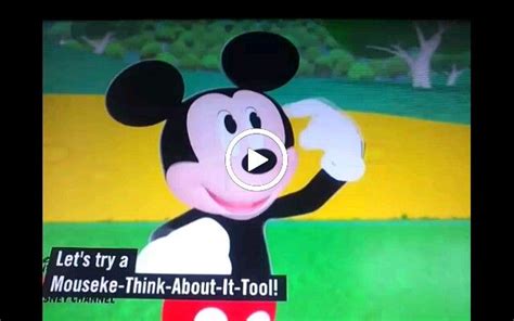 Mickey Mouseke-Think-About-It-Tool | Mickey, Mickey mouse, Crafts