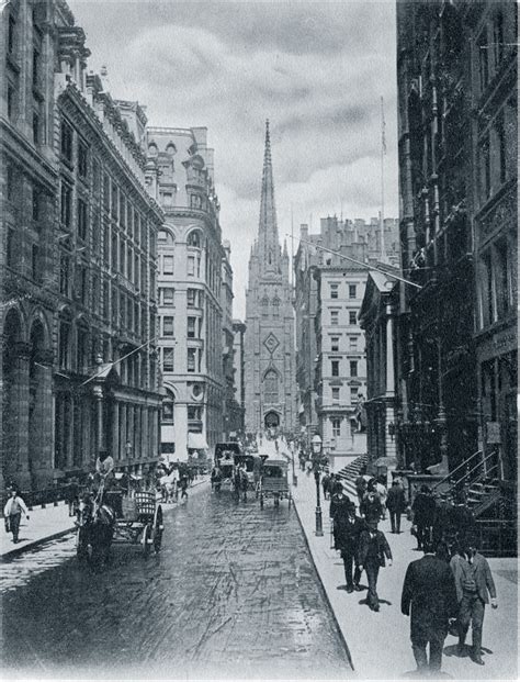 Wall Street, New York - 1895