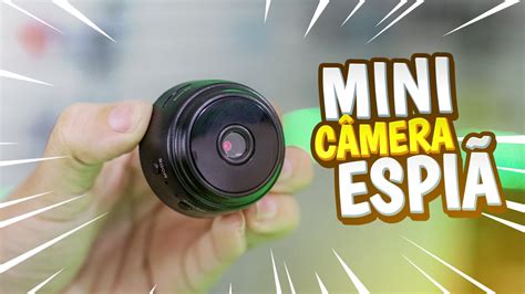 Mini Câmera Espiã A9 Full HD Com Bateria - Monitore de Qualquer Lugar ...